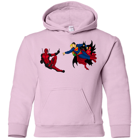 Sweatshirts Light Pink / YS Creation of the Merc Youth Hoodie