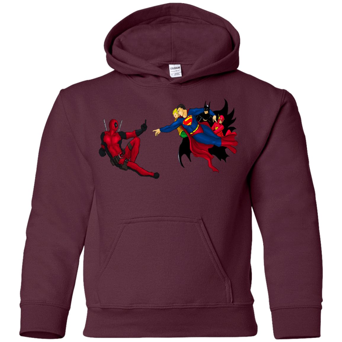 Sweatshirts Maroon / YS Creation of the Merc Youth Hoodie