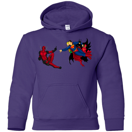 Sweatshirts Purple / YS Creation of the Merc Youth Hoodie