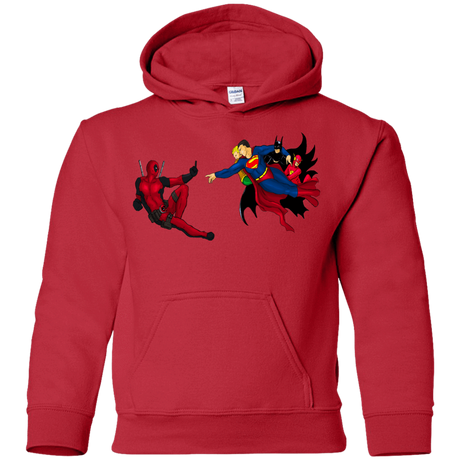 Sweatshirts Red / YS Creation of the Merc Youth Hoodie