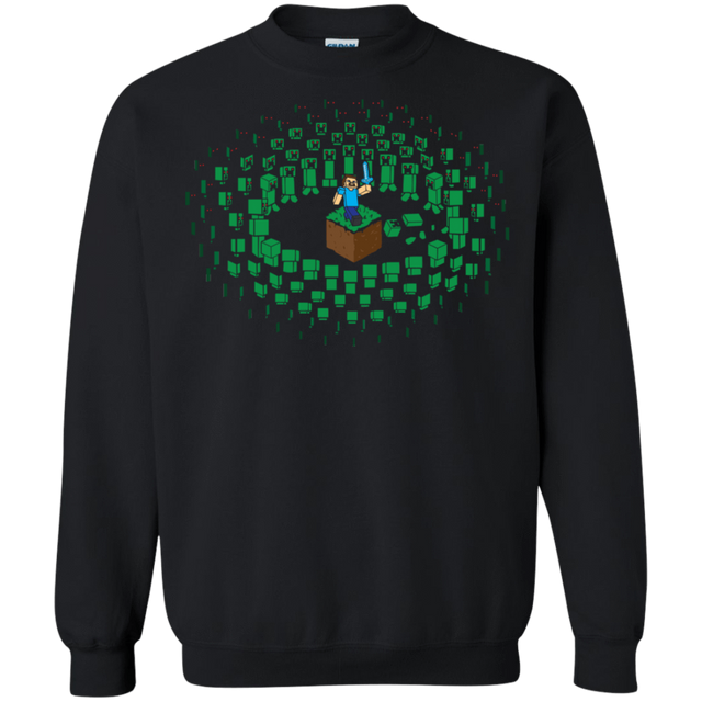 Sweatshirts Black / S Creeper Mob Crewneck Sweatshirt