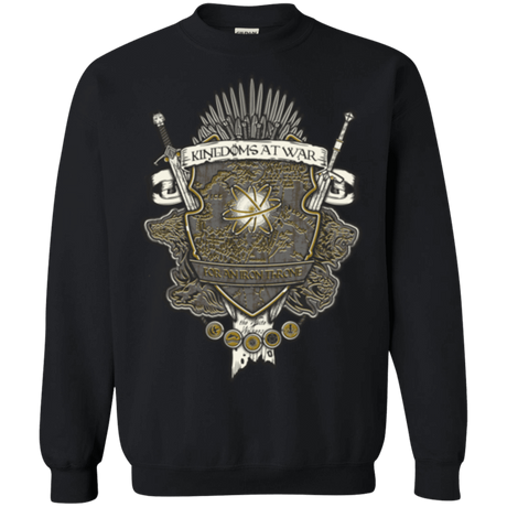 Sweatshirts Black / Small Crest of Thrones Crewneck Sweatshirt