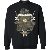 Sweatshirts Black / Small Crest of Thrones Crewneck Sweatshirt