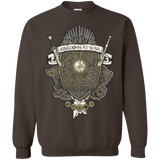 Sweatshirts Dark Chocolate / Small Crest of Thrones Crewneck Sweatshirt