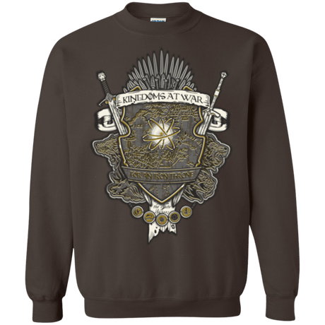 Sweatshirts Dark Chocolate / Small Crest of Thrones Crewneck Sweatshirt