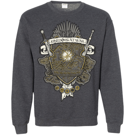 Sweatshirts Dark Heather / Small Crest of Thrones Crewneck Sweatshirt
