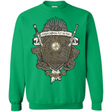 Sweatshirts Irish Green / Small Crest of Thrones Crewneck Sweatshirt