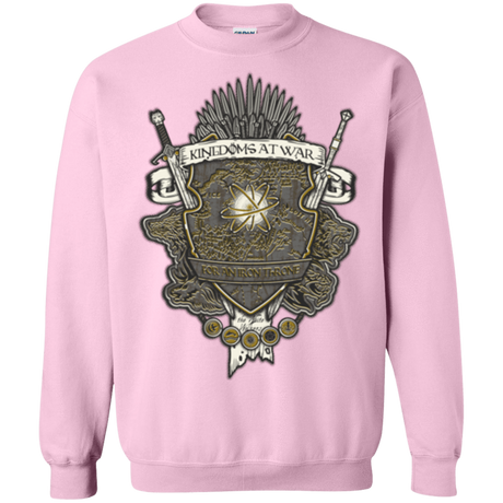 Sweatshirts Light Pink / Small Crest of Thrones Crewneck Sweatshirt
