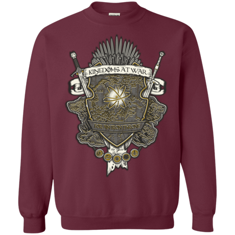 Sweatshirts Maroon / Small Crest of Thrones Crewneck Sweatshirt