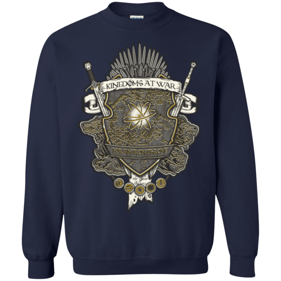 Sweatshirts Navy / Small Crest of Thrones Crewneck Sweatshirt