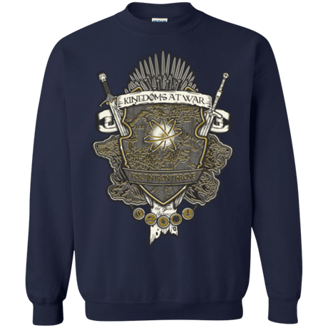 Sweatshirts Navy / Small Crest of Thrones Crewneck Sweatshirt