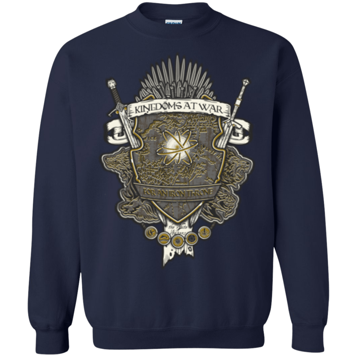 Sweatshirts Navy / Small Crest of Thrones Crewneck Sweatshirt