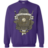 Sweatshirts Purple / Small Crest of Thrones Crewneck Sweatshirt