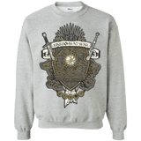 Sweatshirts Sport Grey / Small Crest of Thrones Crewneck Sweatshirt
