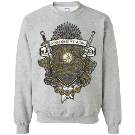 Sweatshirts Sport Grey / Small Crest of Thrones Crewneck Sweatshirt