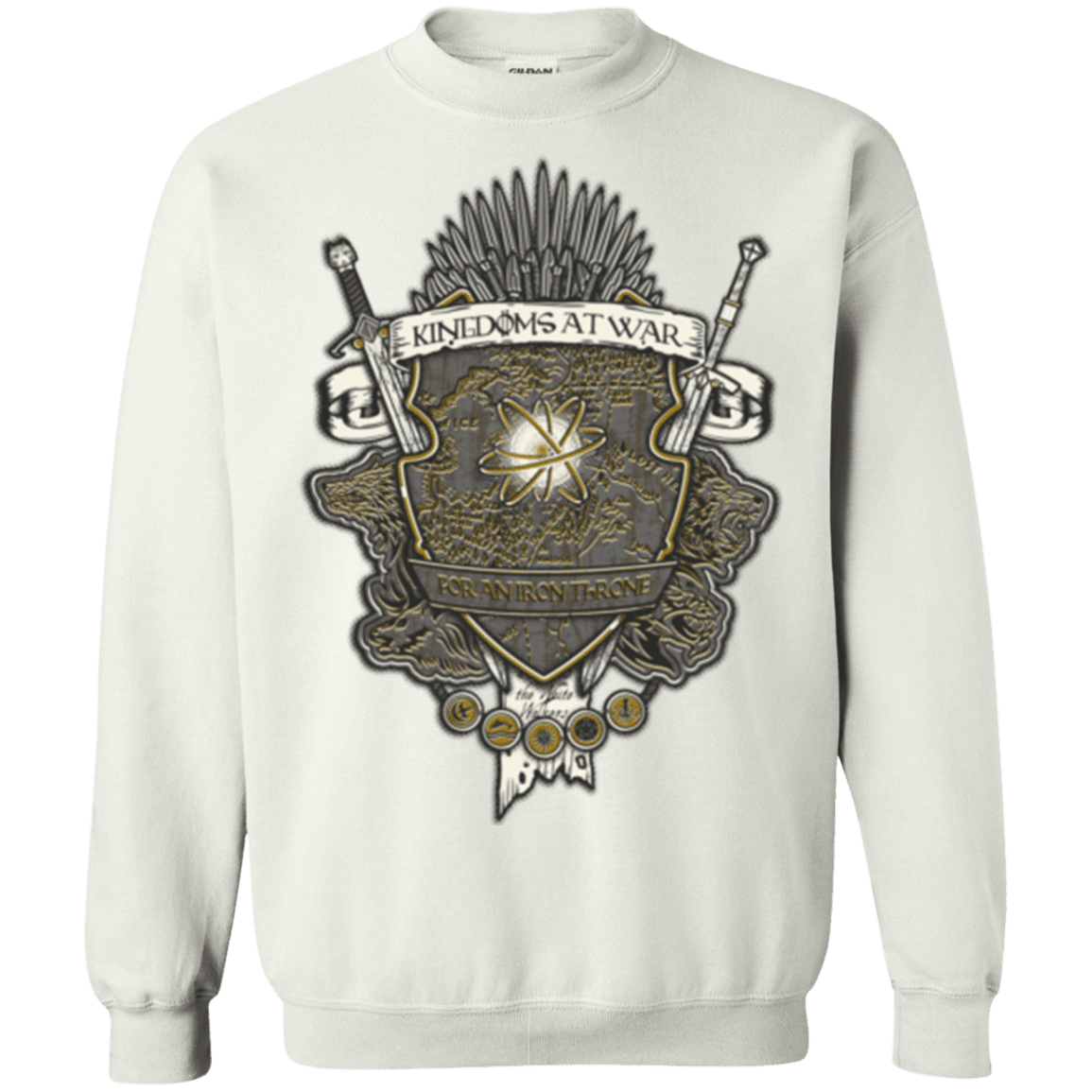 Sweatshirts White / Small Crest of Thrones Crewneck Sweatshirt