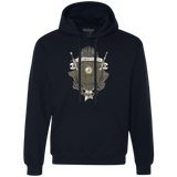 Sweatshirts Navy / Small Crest of Thrones Premium Fleece Hoodie