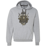 Sweatshirts Sport Grey / Small Crest of Thrones Premium Fleece Hoodie