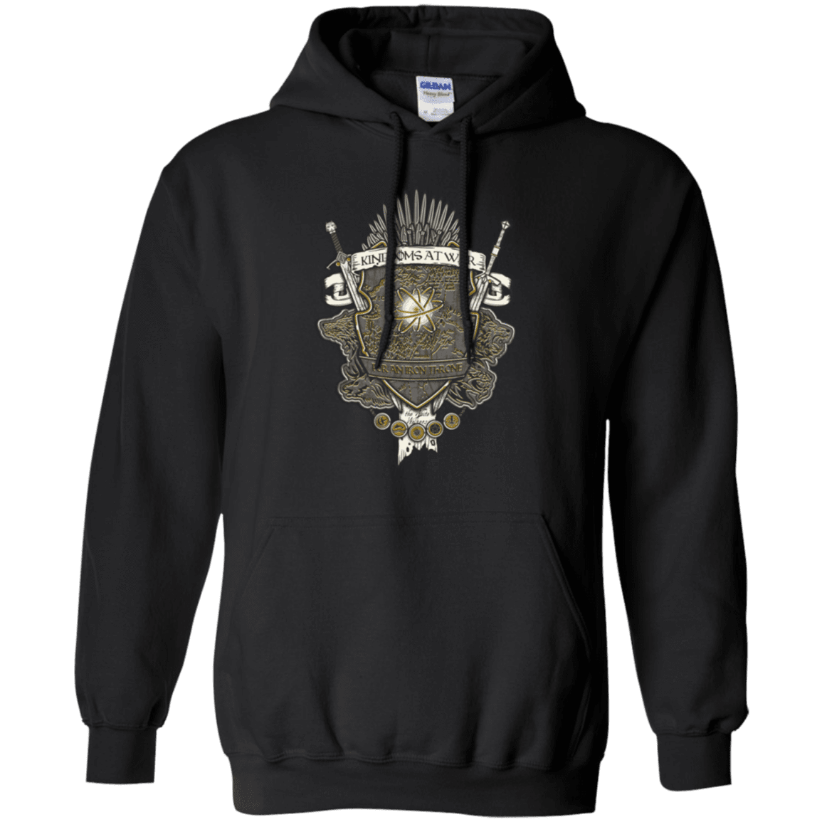 Sweatshirts Black / Small Crest of Thrones Pullover Hoodie