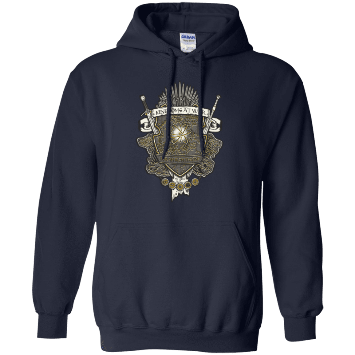 Sweatshirts Navy / Small Crest of Thrones Pullover Hoodie