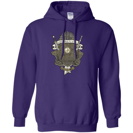 Sweatshirts Purple / Small Crest of Thrones Pullover Hoodie