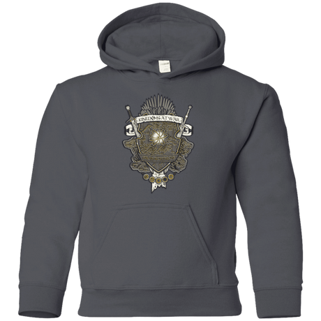 Sweatshirts Charcoal / YS Crest of Thrones Youth Hoodie