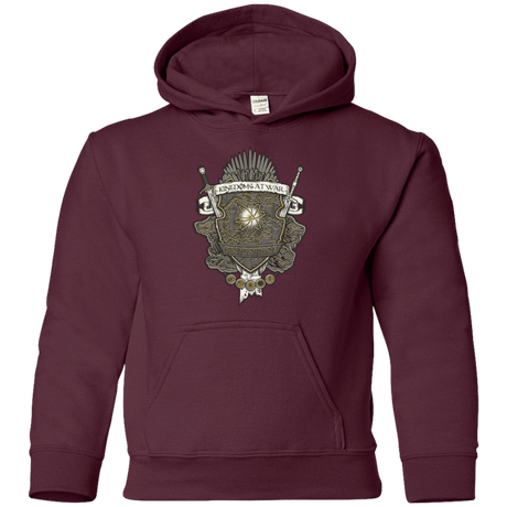 Sweatshirts Maroon / YS Crest of Thrones Youth Hoodie