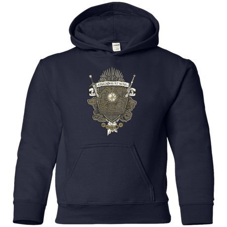Sweatshirts Navy / YS Crest of Thrones Youth Hoodie