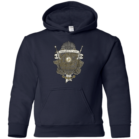Sweatshirts Navy / YS Crest of Thrones Youth Hoodie