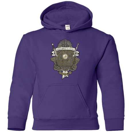 Sweatshirts Purple / YS Crest of Thrones Youth Hoodie