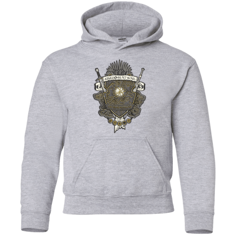 Sweatshirts Sport Grey / YS Crest of Thrones Youth Hoodie