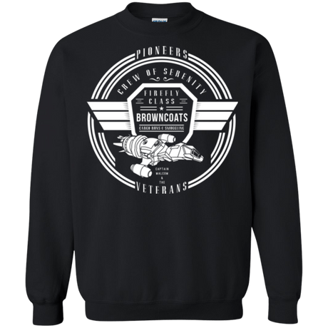 Sweatshirts Black / Small Crew of Serenity Crewneck Sweatshirt