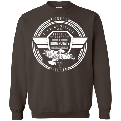 Sweatshirts Dark Chocolate / Small Crew of Serenity Crewneck Sweatshirt