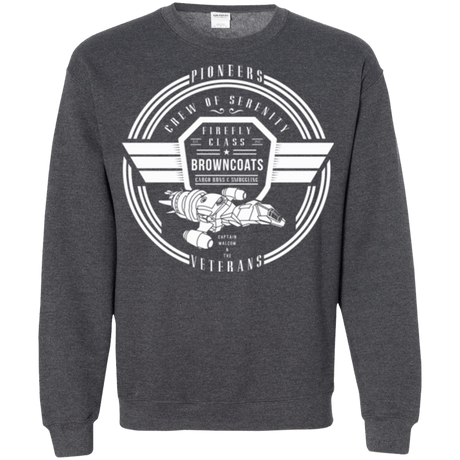 Sweatshirts Dark Heather / Small Crew of Serenity Crewneck Sweatshirt