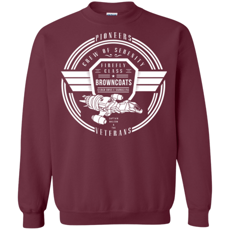 Sweatshirts Maroon / Small Crew of Serenity Crewneck Sweatshirt