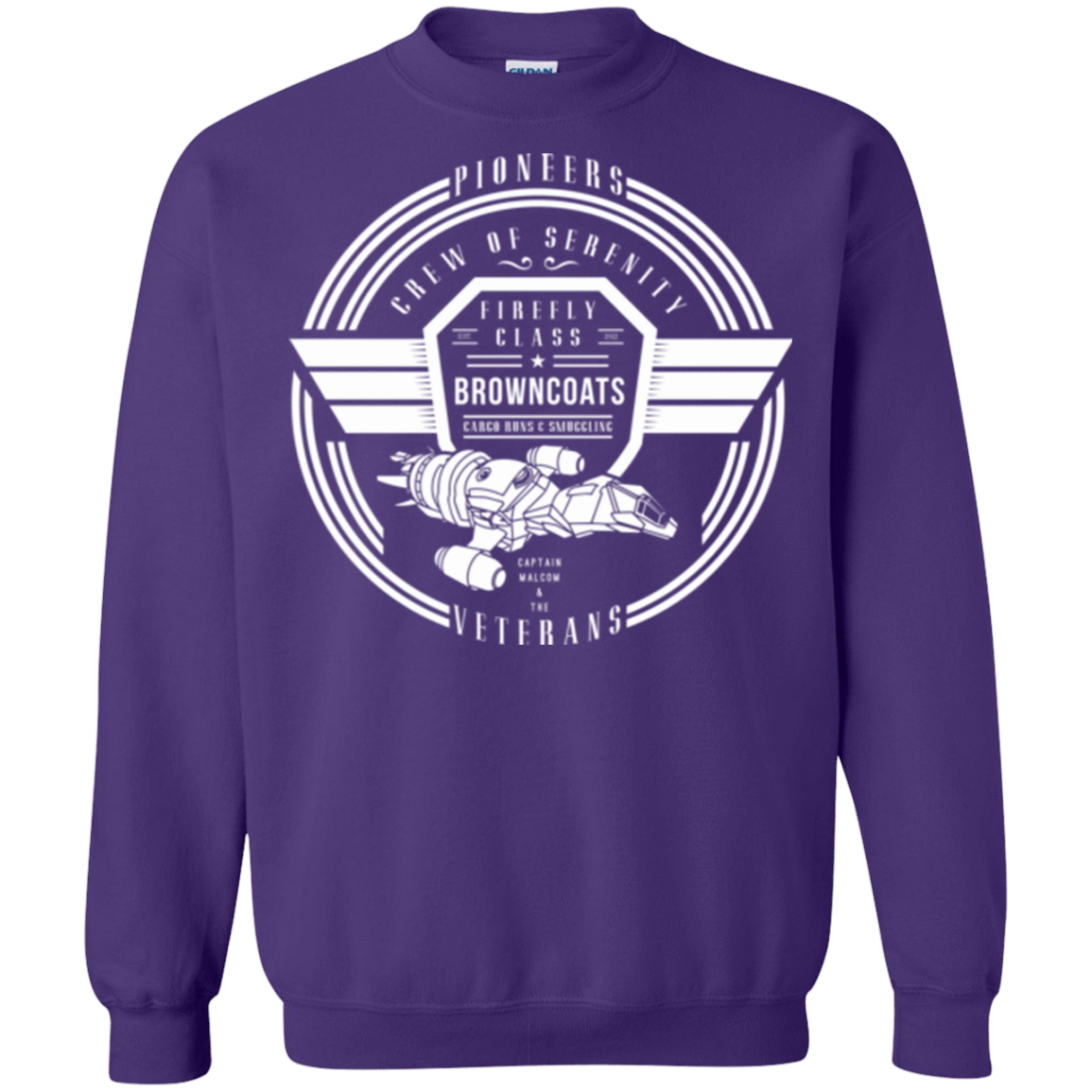 Sweatshirts Purple / Small Crew of Serenity Crewneck Sweatshirt