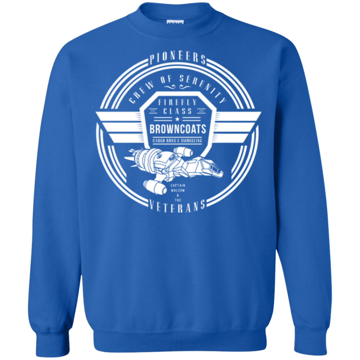 Sweatshirts Royal / Small Crew of Serenity Crewneck Sweatshirt