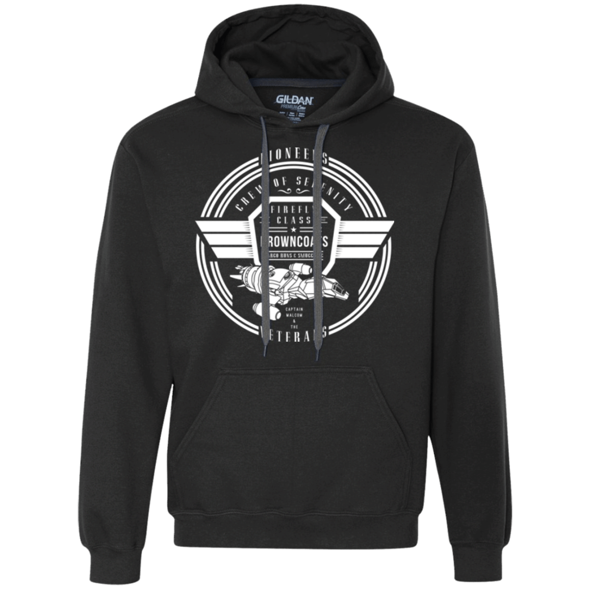 Sweatshirts Black / Small Crew of Serenity Premium Fleece Hoodie