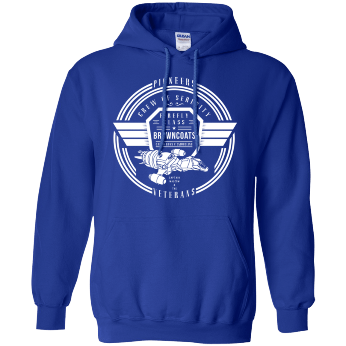 Sweatshirts Royal / Small Crew of Serenity Pullover Hoodie