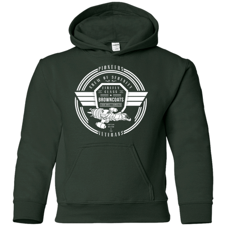 Sweatshirts Forest Green / YS Crew of Serenity Youth Hoodie