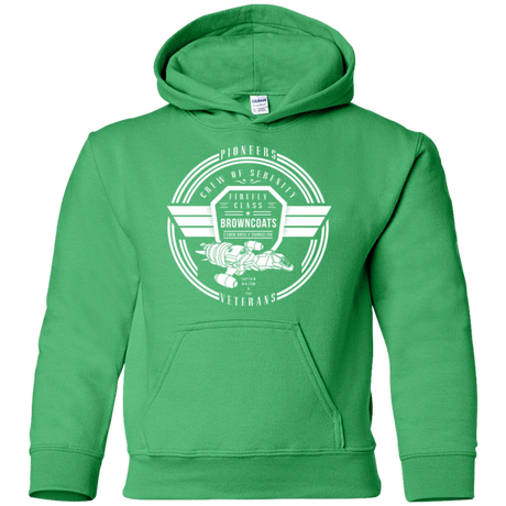 Sweatshirts Irish Green / YS Crew of Serenity Youth Hoodie