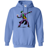 Sweatshirts Carolina Blue / Small Crime Clown Banksy Pullover Hoodie