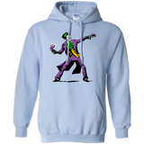 Sweatshirts Light Blue / Small Crime Clown Banksy Pullover Hoodie