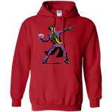 Sweatshirts Red / Small Crime Clown Banksy Pullover Hoodie