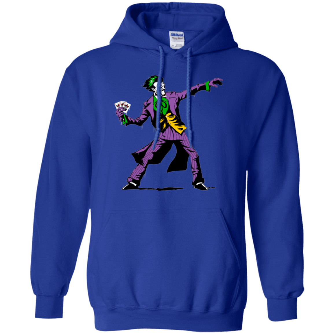 Sweatshirts Royal / Small Crime Clown Banksy Pullover Hoodie