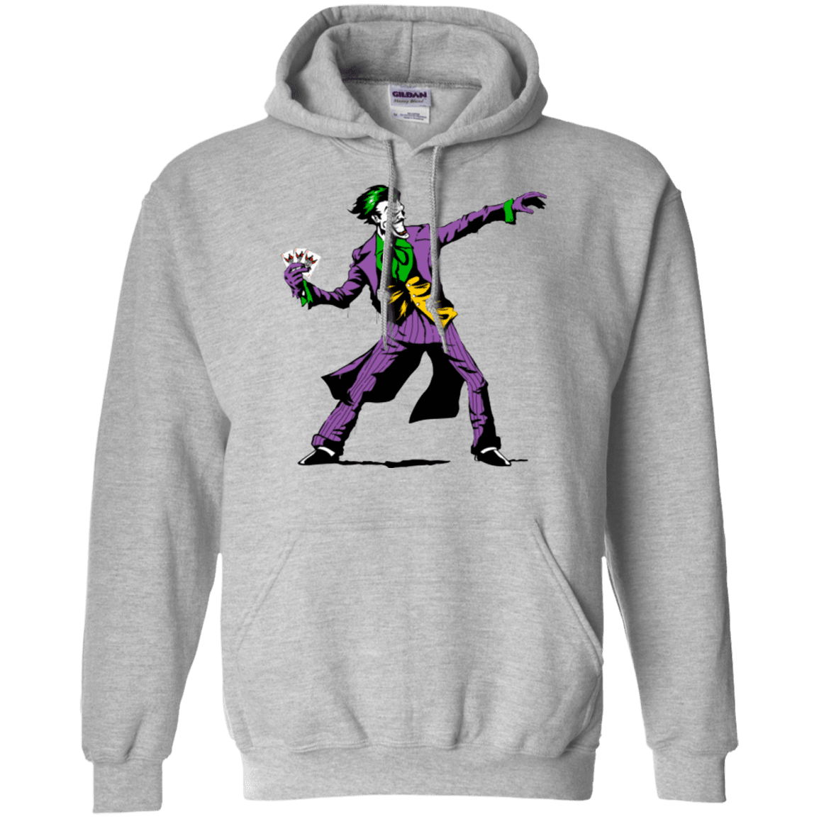 Sweatshirts Sport Grey / Small Crime Clown Banksy Pullover Hoodie