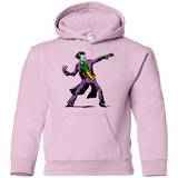 Sweatshirts Light Pink / YS Crime Clown Banksy Youth Hoodie