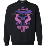 Sweatshirts Black / Small Crime Fighters Club Crewneck Sweatshirt