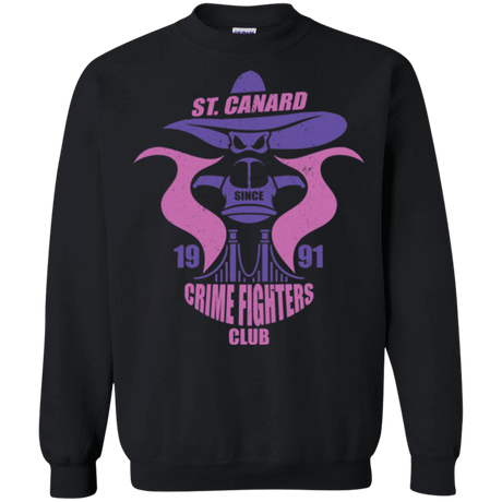 Sweatshirts Black / Small Crime Fighters Club Crewneck Sweatshirt