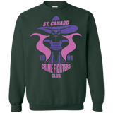 Sweatshirts Forest Green / Small Crime Fighters Club Crewneck Sweatshirt
